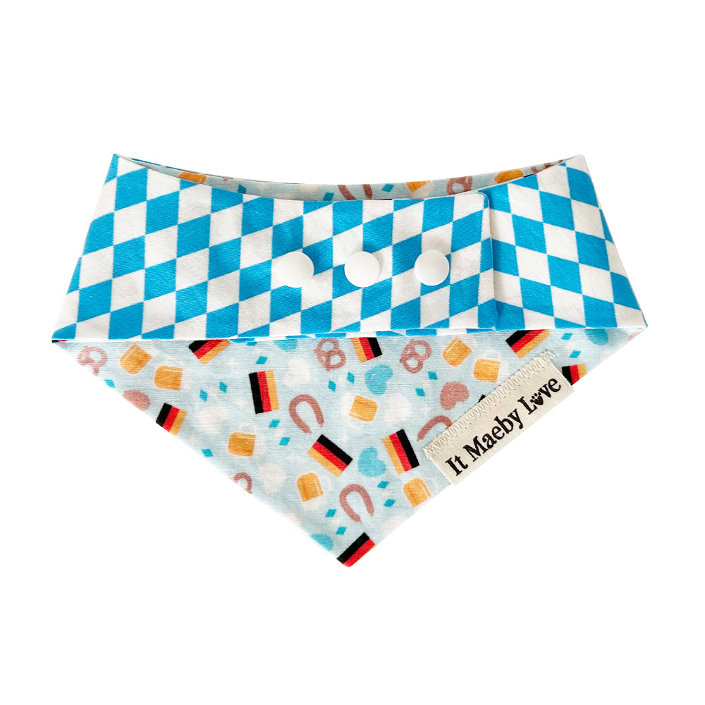 Biergarten Banner/Im-pretz-ive Prost! Reversible Dog Bandana