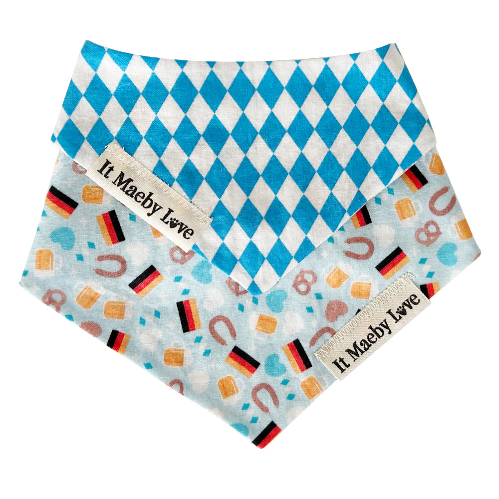 Biergarten Banner/Im-pretz-ive Prost! Reversible Dog Bandana