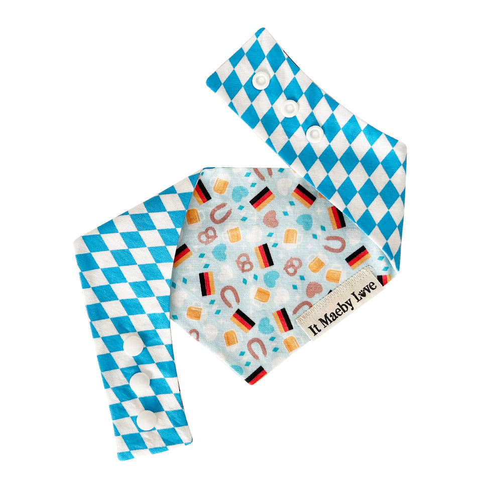 Biergarten Banner/Im-pretz-ive Prost! Reversible Dog Bandana