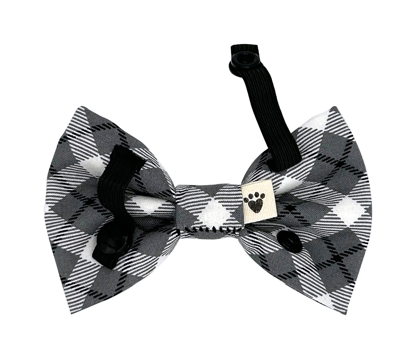 Business Pawsual Plaid Pet Bow Tie