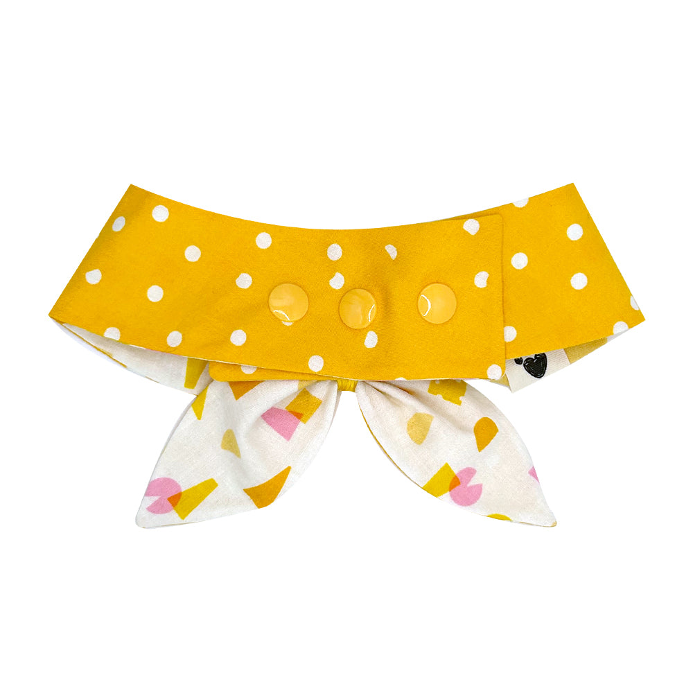 Nacho Average Pup/Easy Brie-zy Canine Reversible Dog Neckerchief