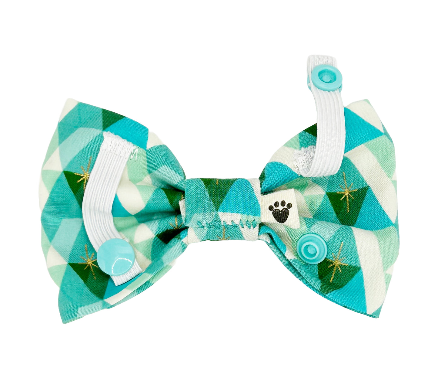 Frost Facet Pet Bow Tie