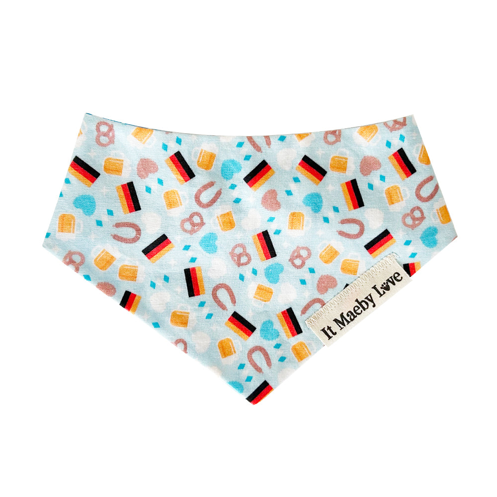Biergarten Banner/Im-pretz-ive Prost! Reversible Dog Bandana