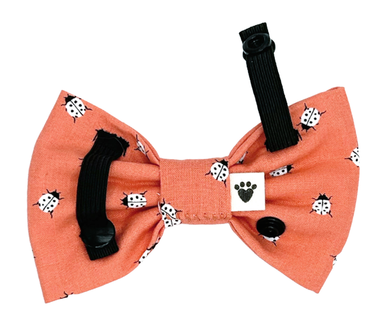 Ladybug Luck Pet Bow Tie