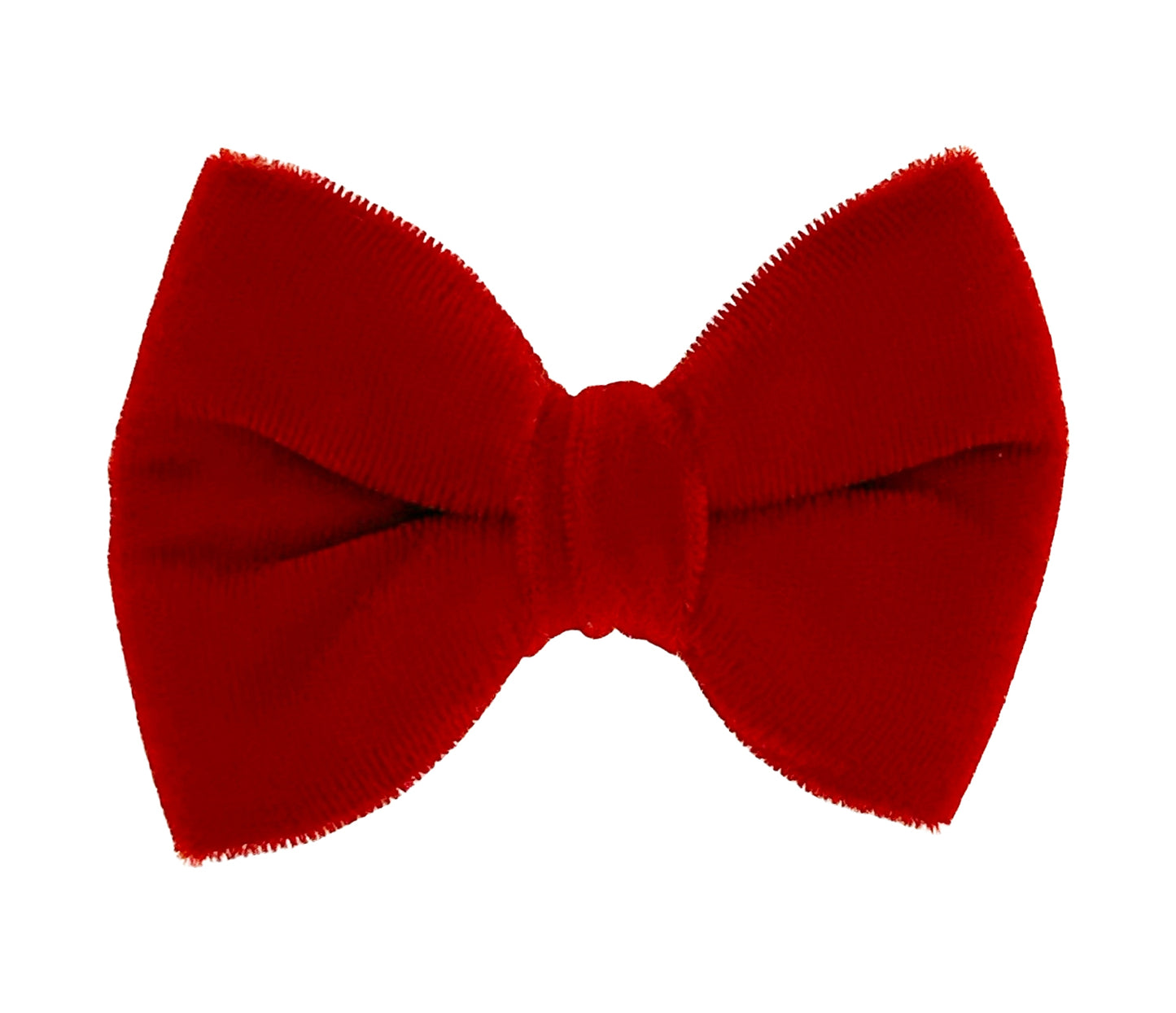 Cardinal Red Velvet Pet Bow Tie