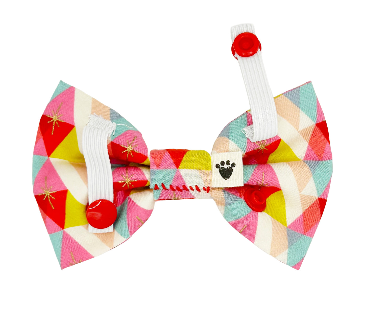 Ruby Facet Pet Bow Tie