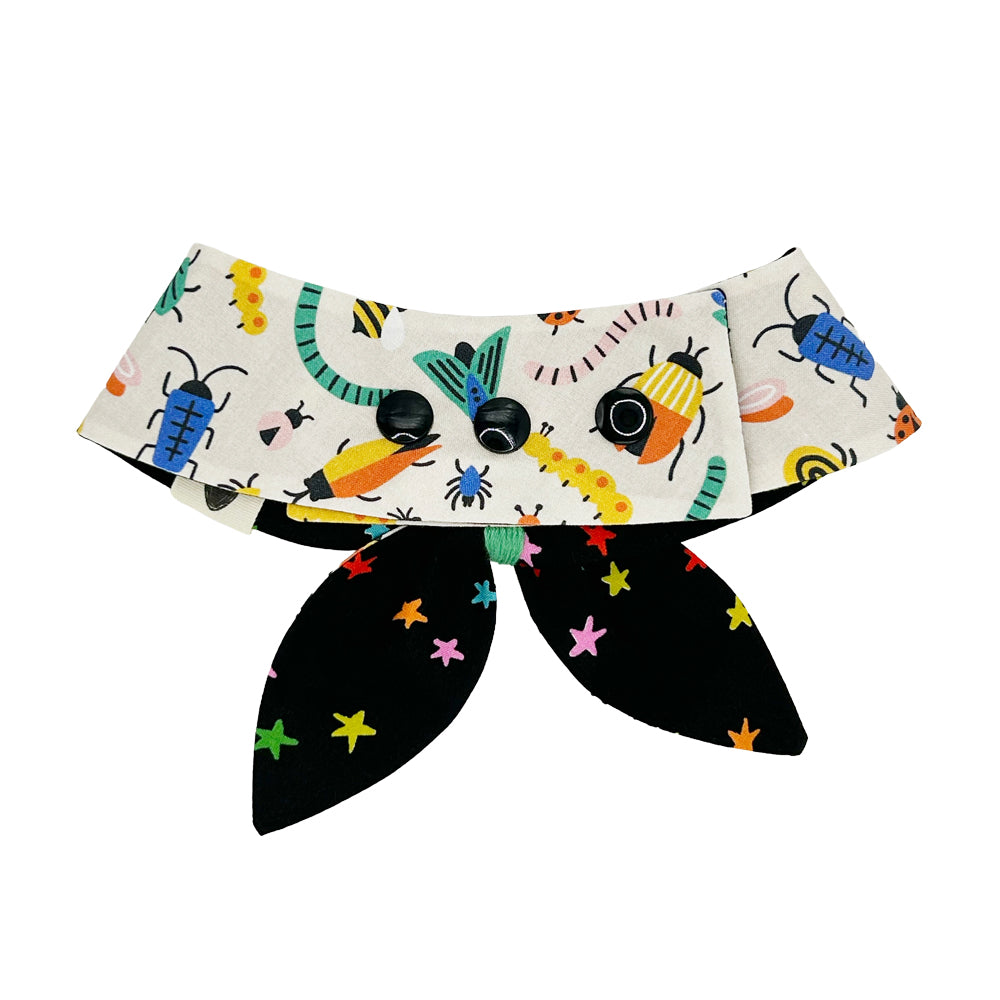 Buggin Out/Rainbow Stars Dog Neckerchief