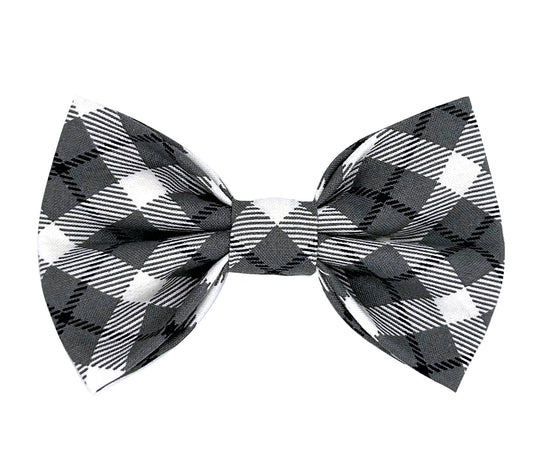 Business Pawsual Plaid Pet Bow Tie