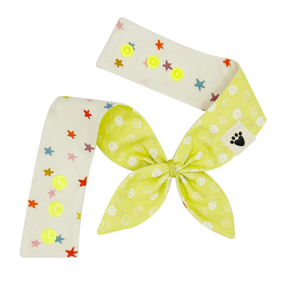 Country Club Canine/Fetching Stars Reversible Dog Neckerchief