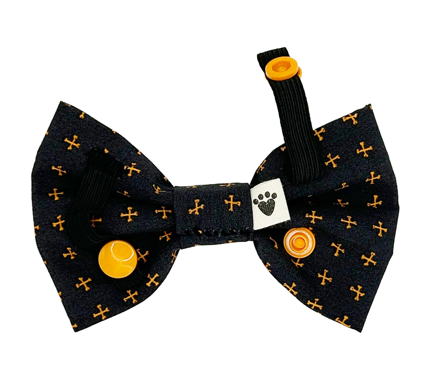 Spooky ‘N Sweet Crossed Bones Pet Bow Tie