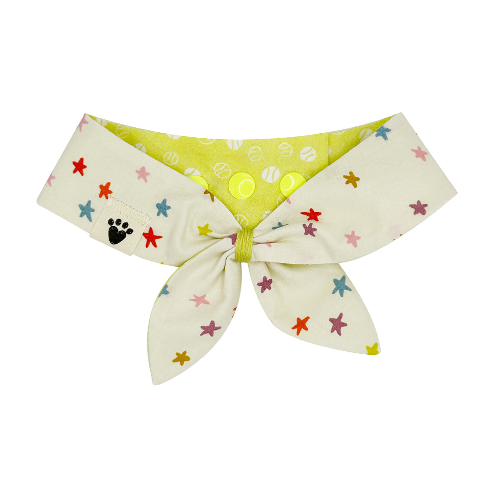 Country Club Canine/Fetching Stars Reversible Dog Neckerchief