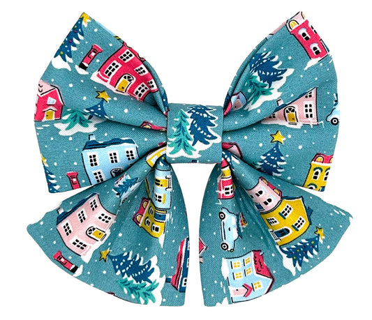 Holiday Village Pet Sailor Bow Tie