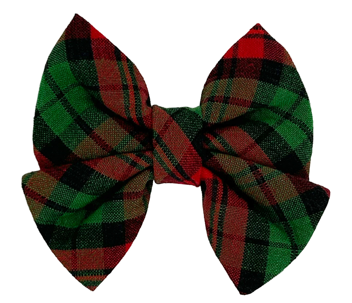 Jingle Paws Plaid Pet Sailor Bow Tie