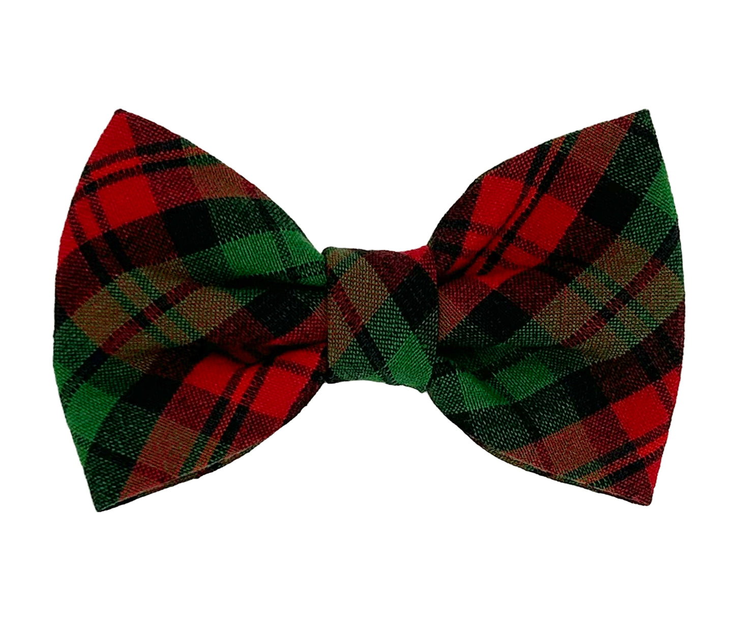 Jingle Paws Plaid Pet Bow Tie