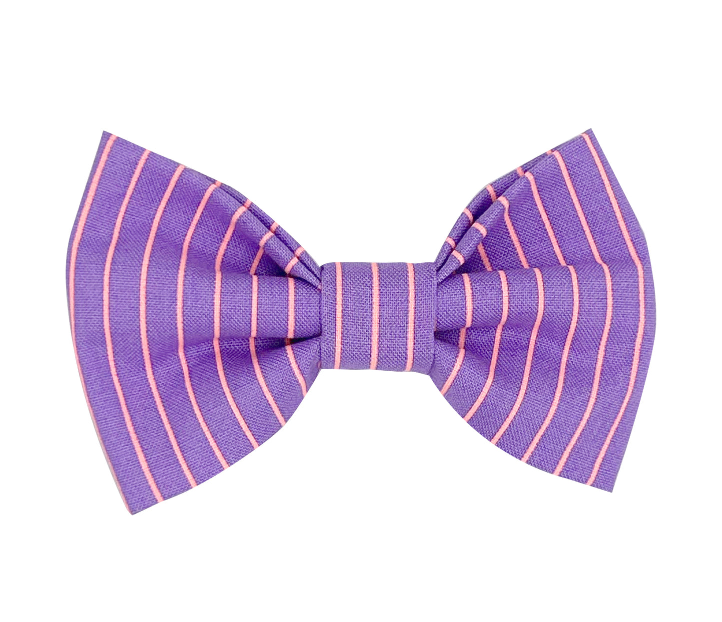 Neon Stripes – Purple & Pink Pet Bow Tie