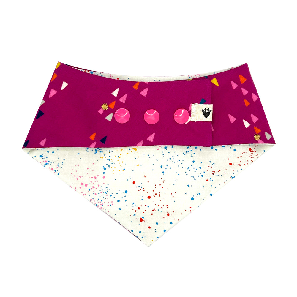 Let's PAWty! Berry Dog Bandana