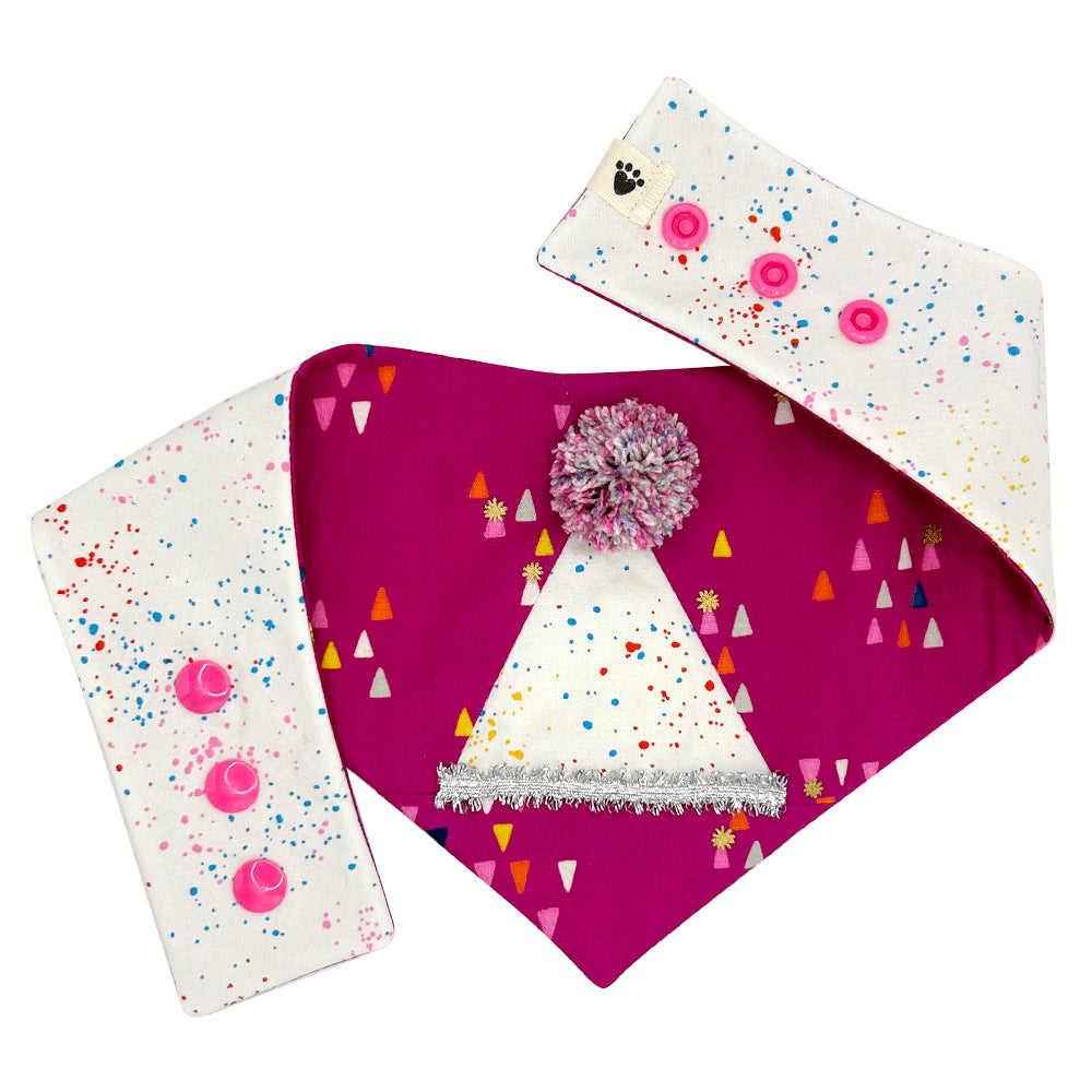 Let's PAWty! Berry Dog Bandana