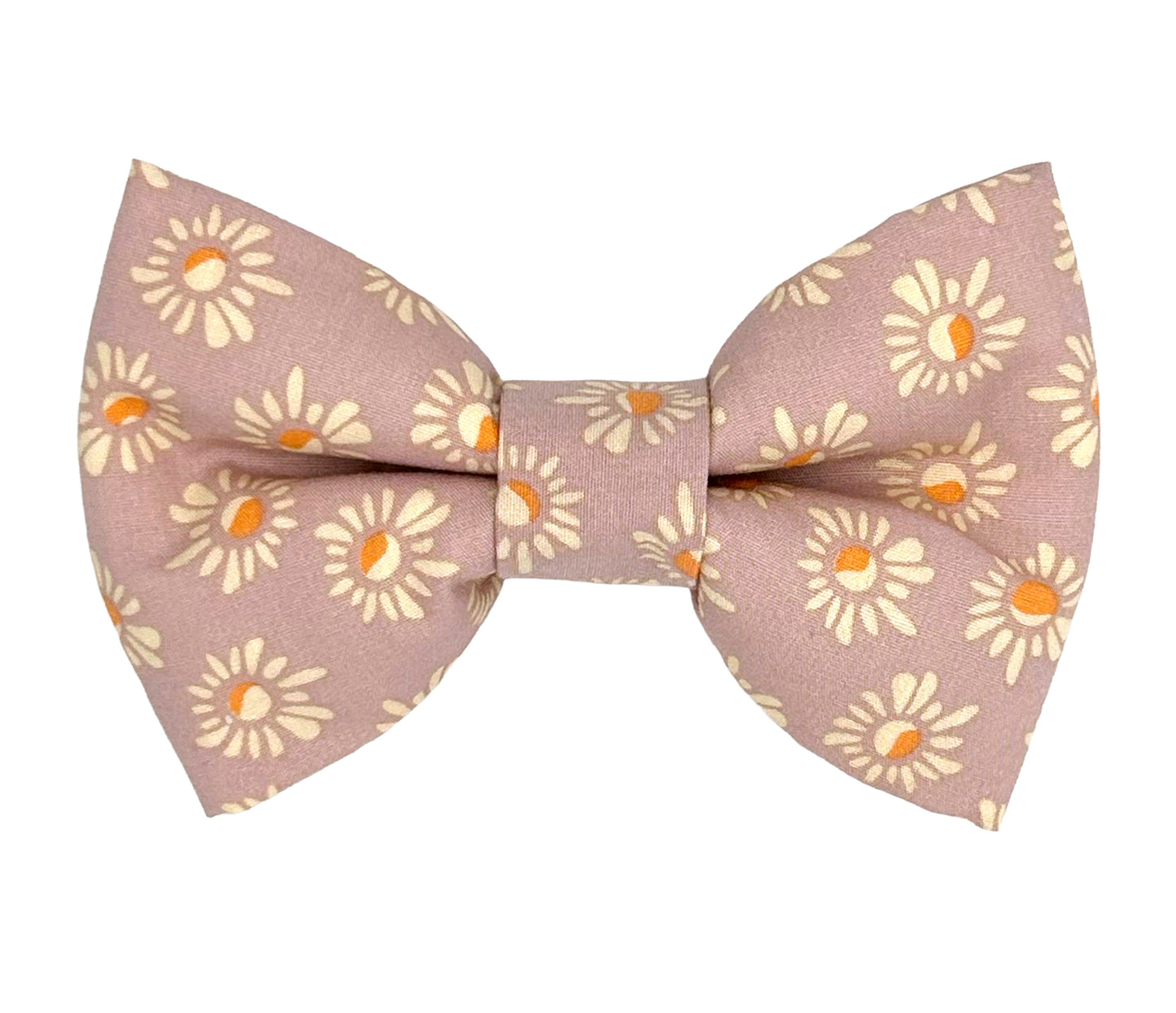 Peach & Thistle Floral Pet Bow Tie