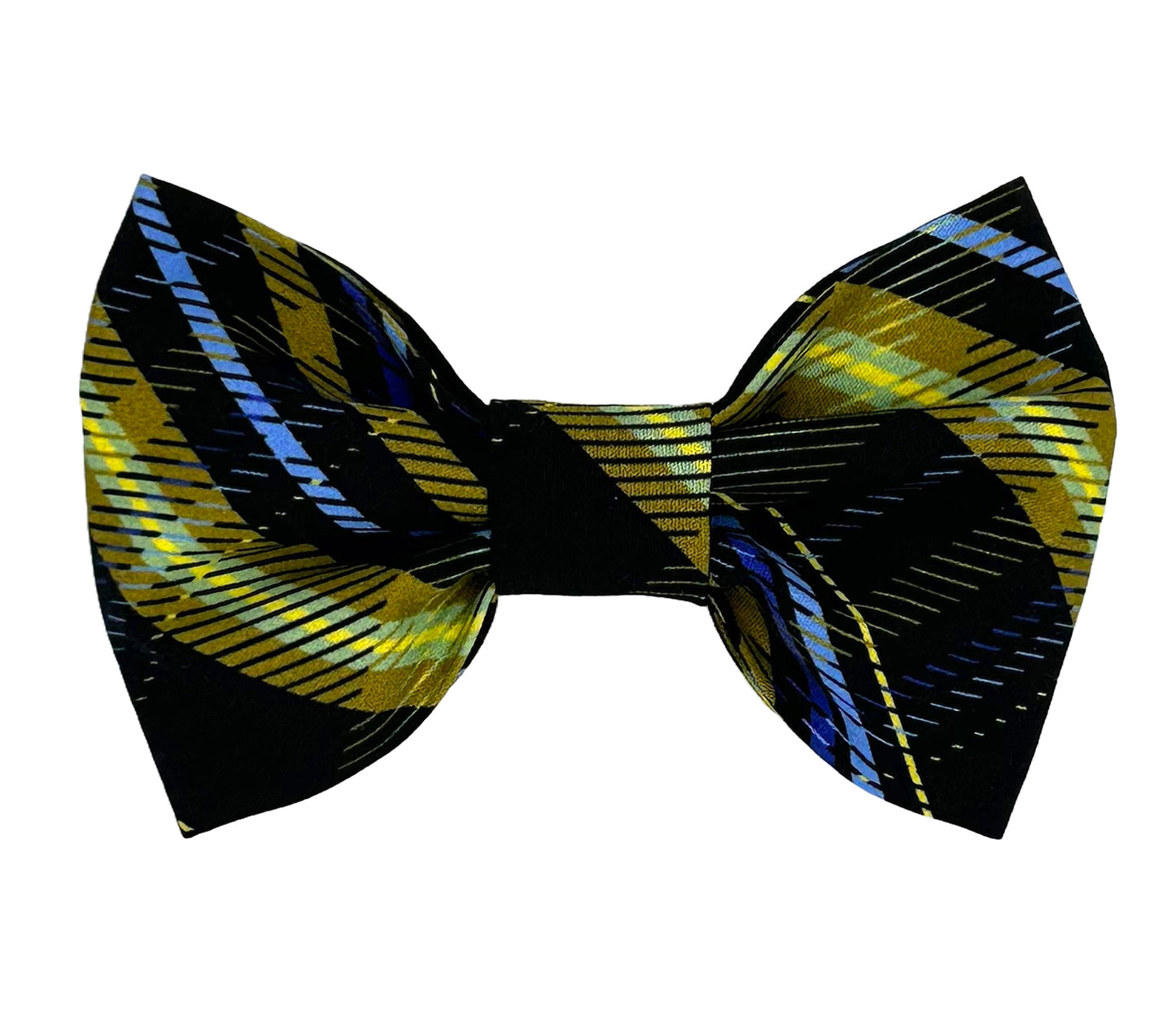 Phantom Plaid Pet Bow Tie