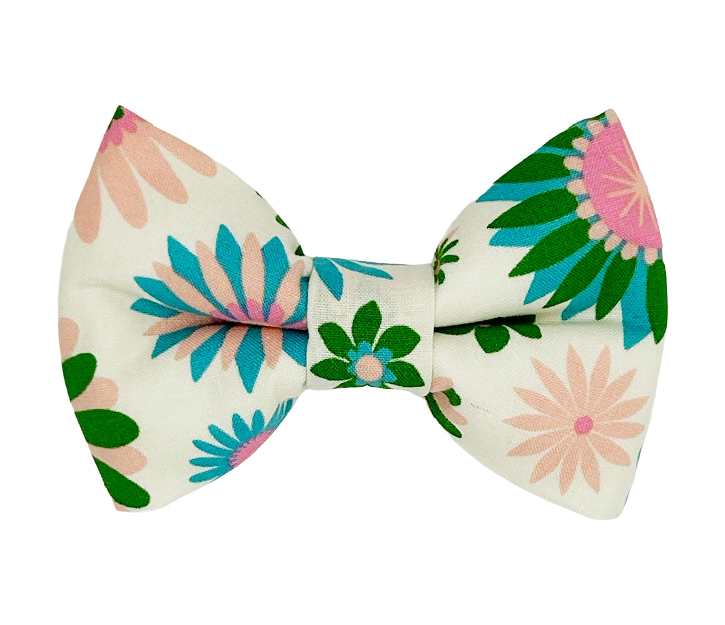 Preppy Floral Pet Bow Tie