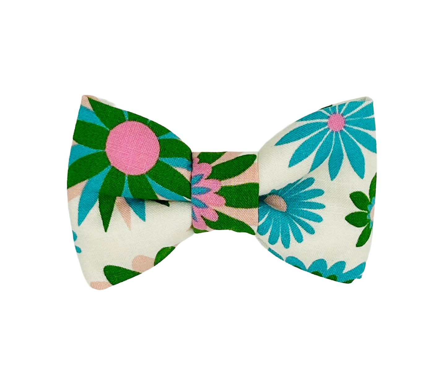 Preppy Floral Pet Bow Tie