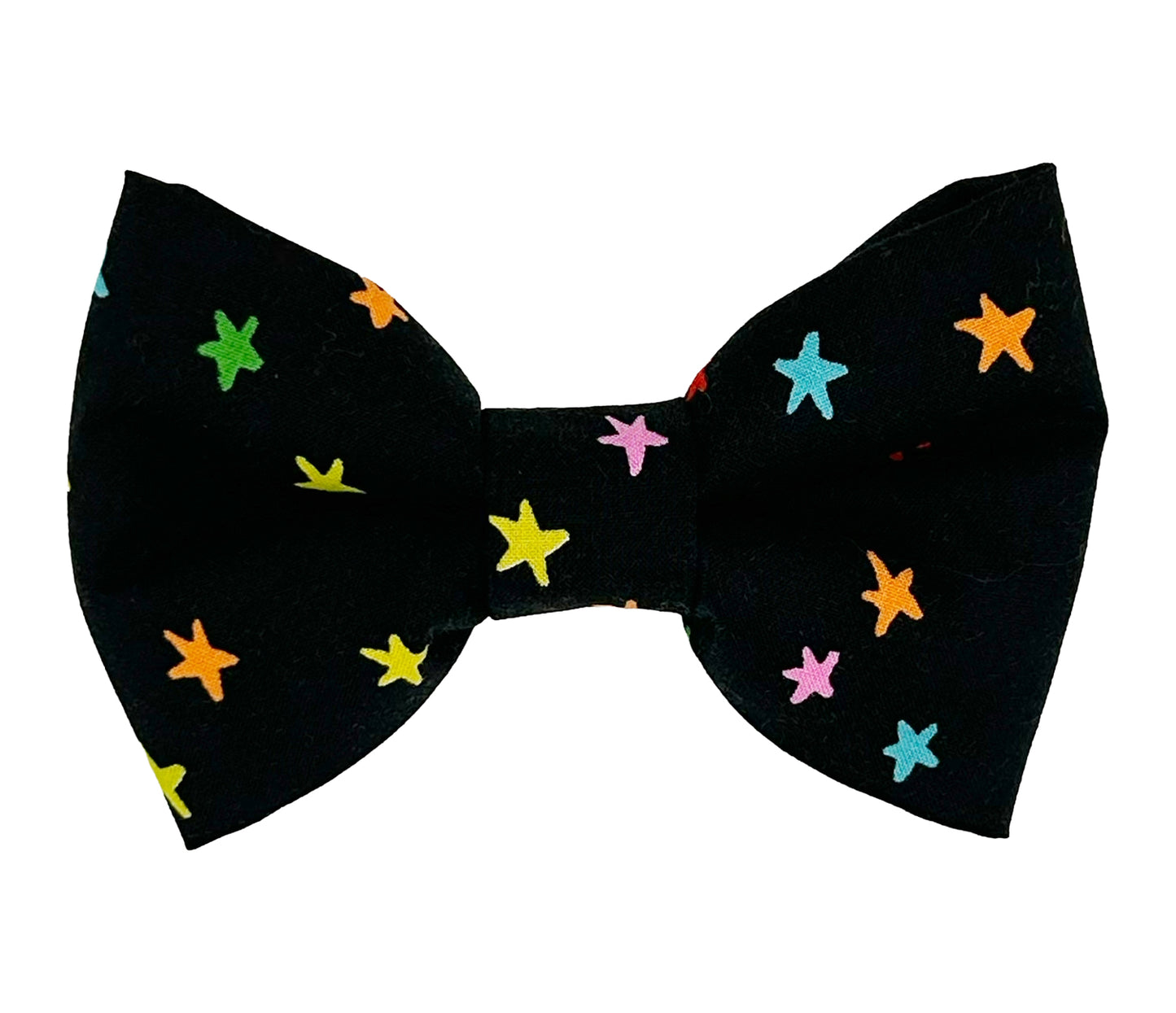 Rainbow Stars Pet Bow Tie