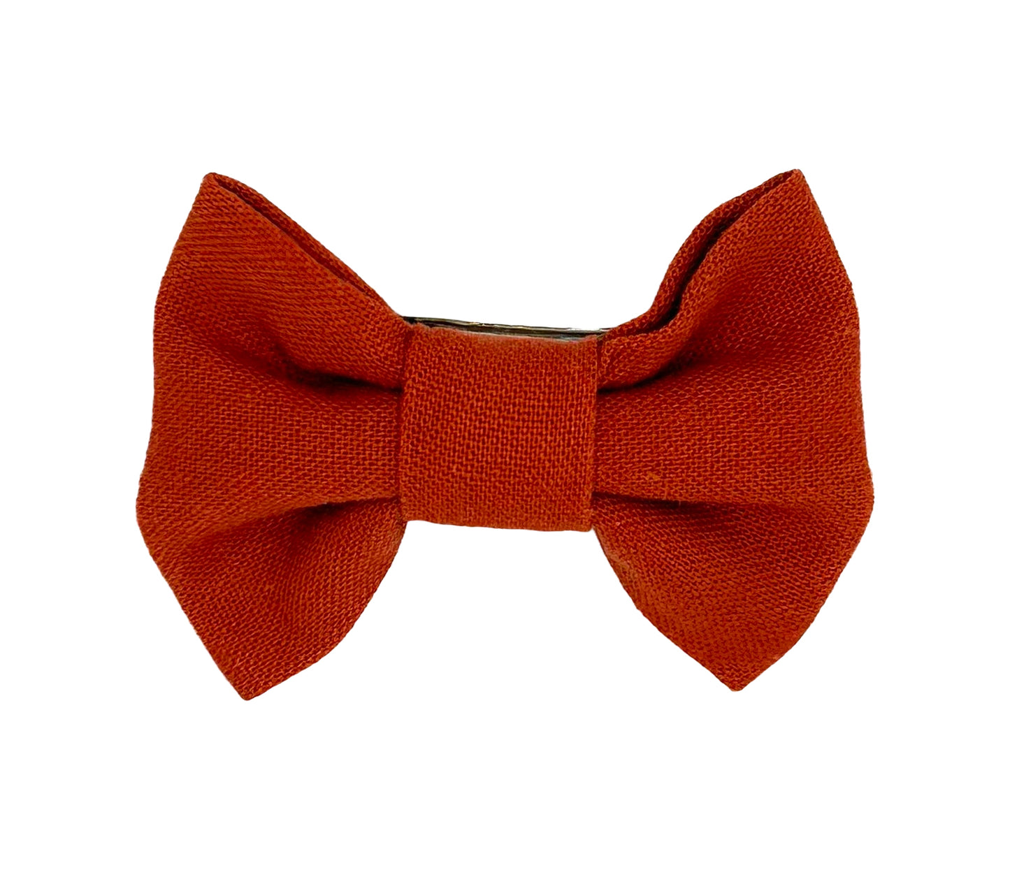 Terracotta Traditional Pet Hair Bow